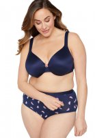 Solid Full-Coverage Smooth Underwire Bra - Catherines