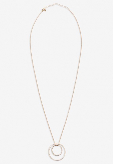 Circle Necklace - Jessica London - Click Image to Close